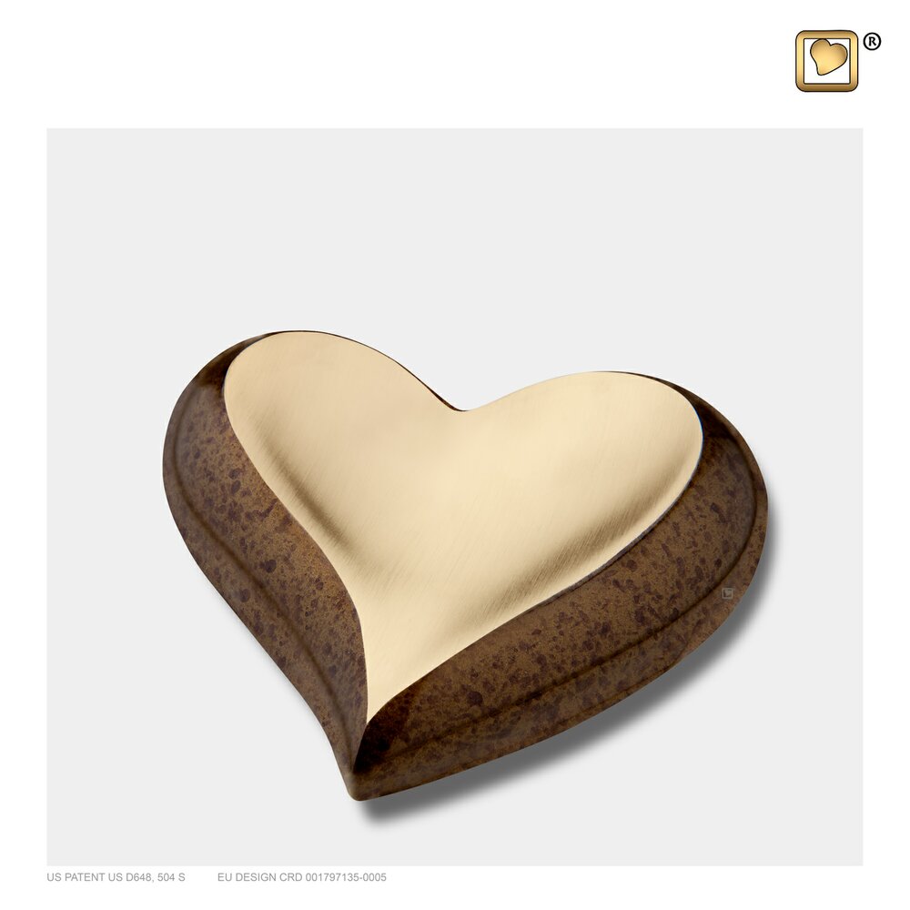 Speckled Auburn (Keepsake Heart)